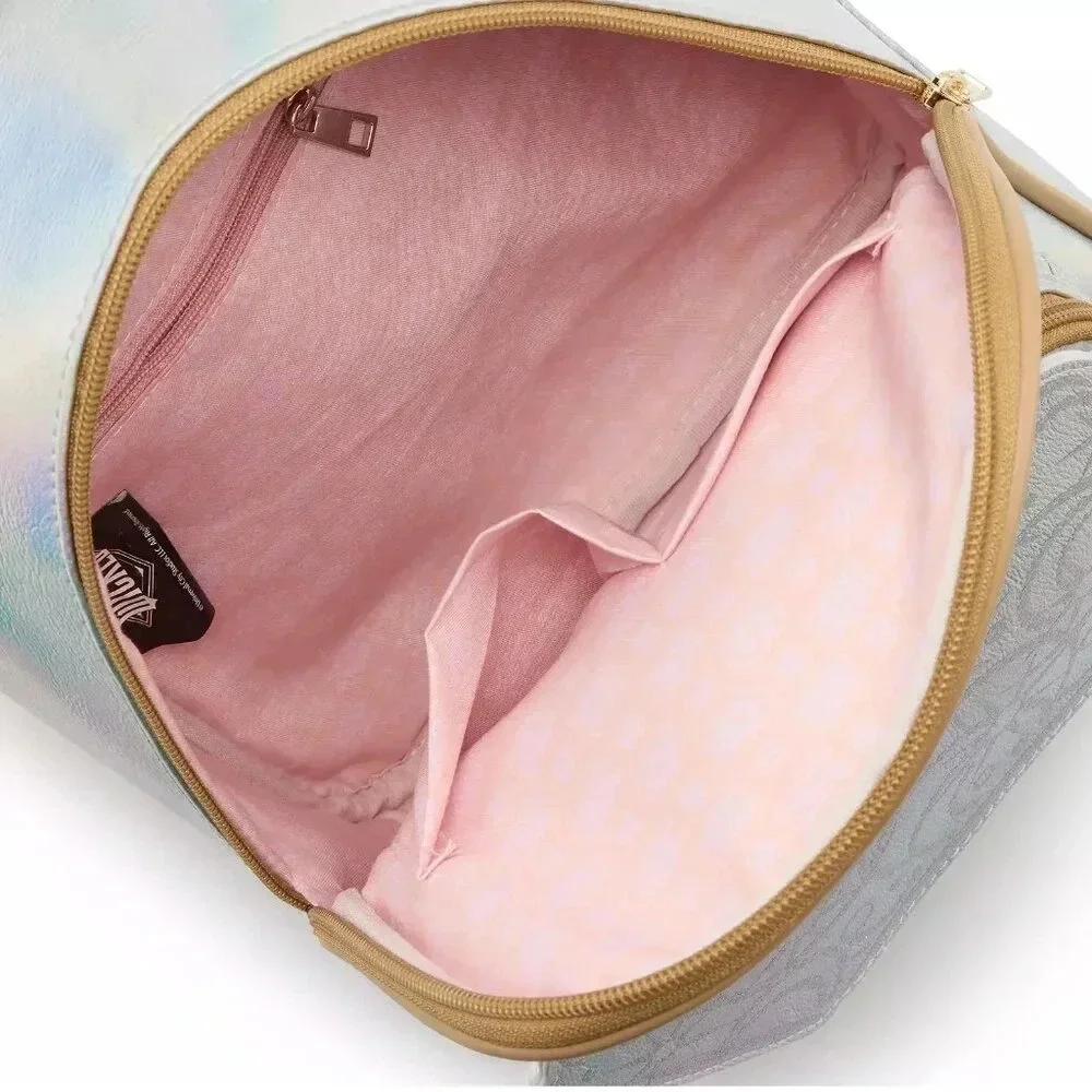 🦋🩷💚Wicked Glinda-Inspired Iridescent Mini Backpack NWT